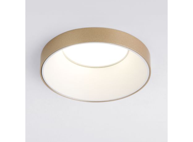 Встраиваемый точечный светильник 112 MR16 белый/золото