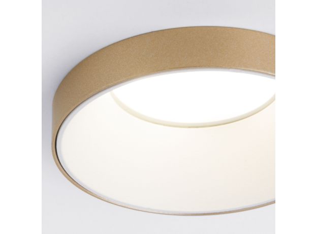 Встраиваемый точечный светильник 112 MR16 белый/золото