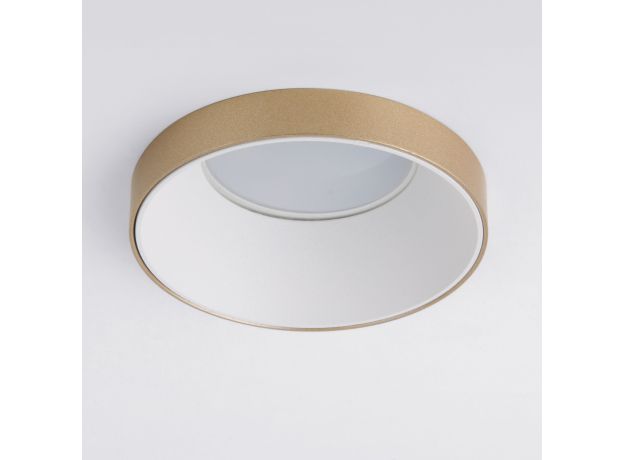 Встраиваемый точечный светильник 112 MR16 белый/золото