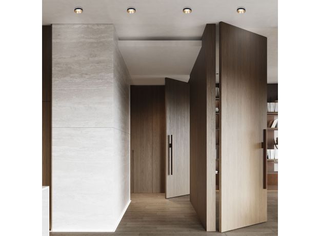 Встраиваемый точечный светильник 112 MR16 золото/черный