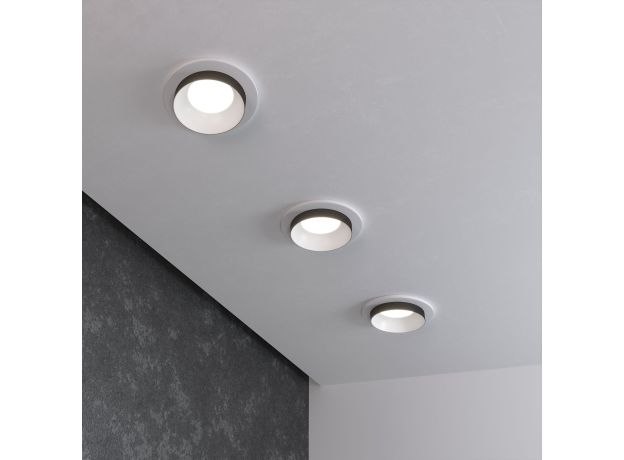 Встраиваемый точечный светильник 113 MR16 белый/черный