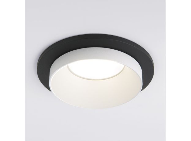 Встраиваемый точечный светильник 114 MR16 белый/черный