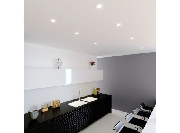 Встраиваемый точечный светильник 125 MR16 белый матовый