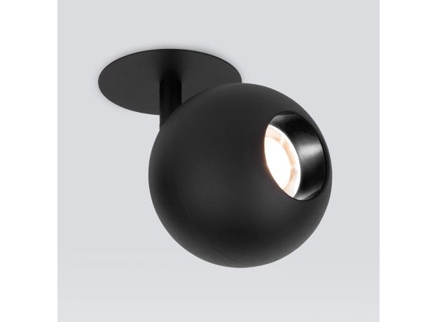 Встраиваемый точечный светодиодный светильник 9926 LED 12W 4200K черный