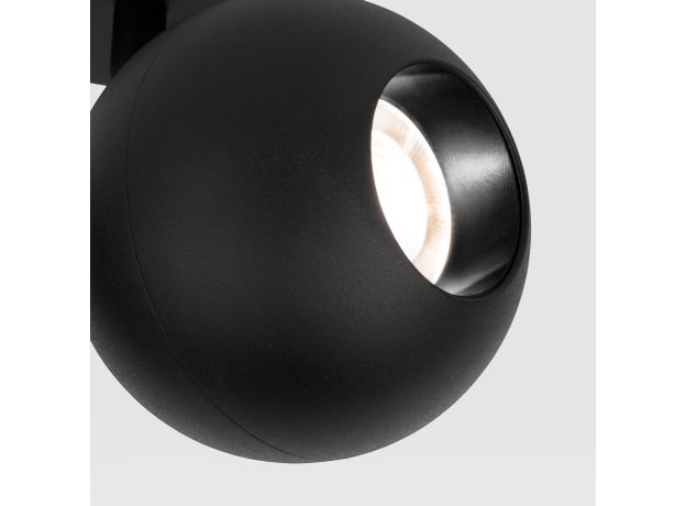 Встраиваемый точечный светодиодный светильник 9926 LED 12W 4200K черный