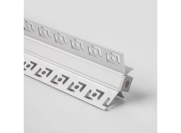 Встраиваемый угловой алюминиевый профиль (внутренний угол) для светодиодной ленты LL-2-ALP014