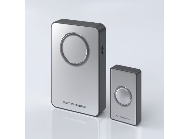 Звонок беспроводной 38M IP20 DBQ27M WL Серебро/Чёрный