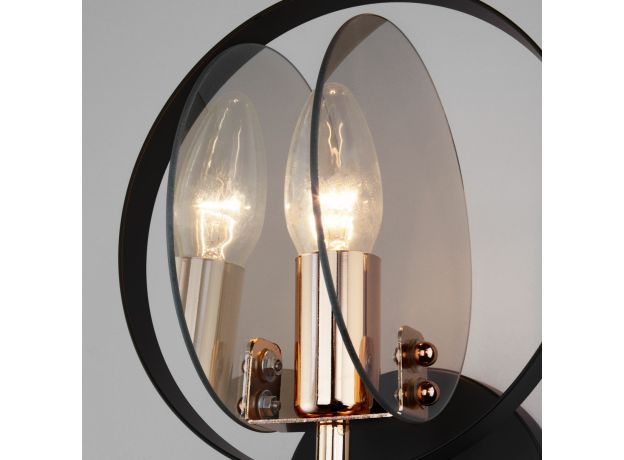 Настенный бра в стиле лофт 70121/1 черный