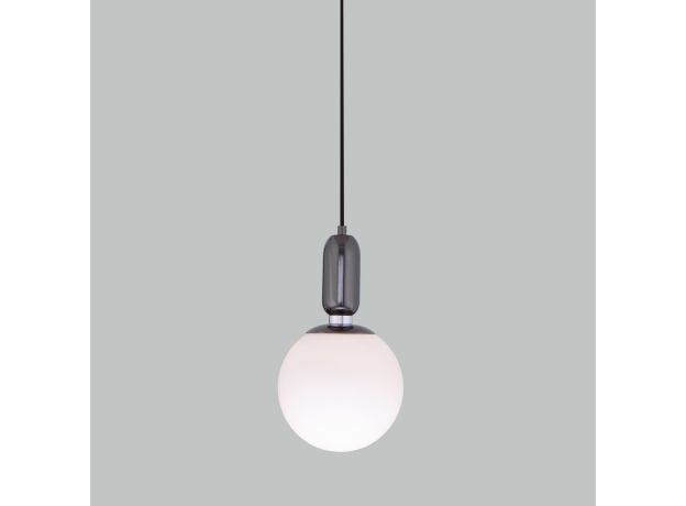 Подвесной светильник со стеклянным плафоном 50197/1 черный жемчуг