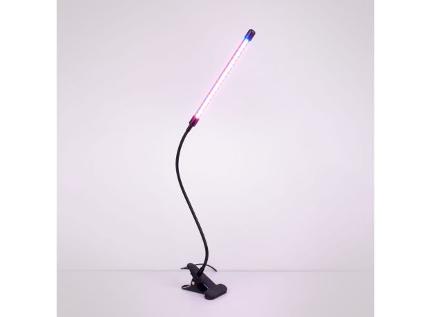 Светильник для растений на прищепке 8 Вт FT-004 чёрный