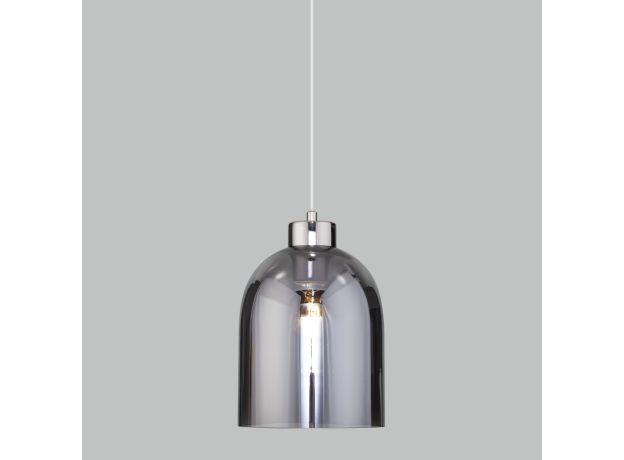 Подвесной светильник со стеклянным плафоном 50119/1 никель