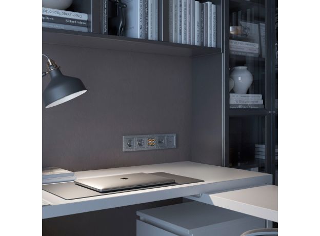 Акустическая розетка (Hammaer серебряный) W1285006