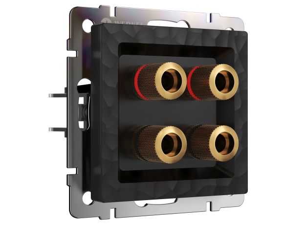 Акустическая розетка (Hammar черный) W1285008