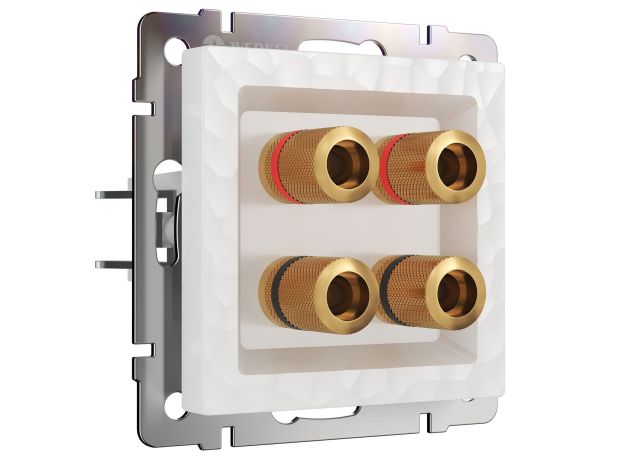 Акустическая розетка (Hammer белый) W1285001