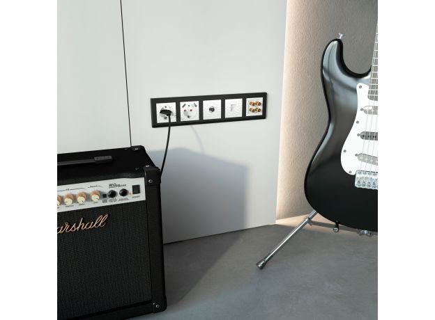 Акустическая розетка (Hammer белый) W1285001