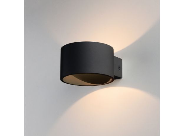 Coneto LED черный Настенный светодиодный светильник MRL LED 1045 чёрный