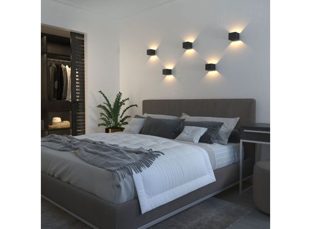 Corudo LED чёрный Настенный светодиодный светильник MRL LED 1060 чёрный