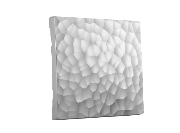 Клавиша для выключателя перекрестного (Hammaer серебряный) W1219006