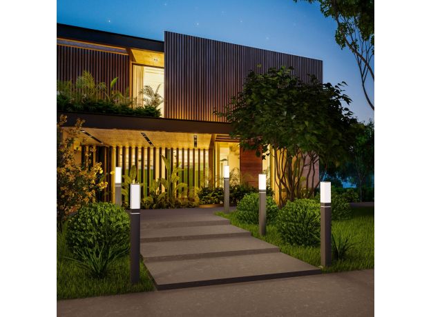 Ландшафтный светодиодный светильник Серый IP54 1537 TECHNO LED