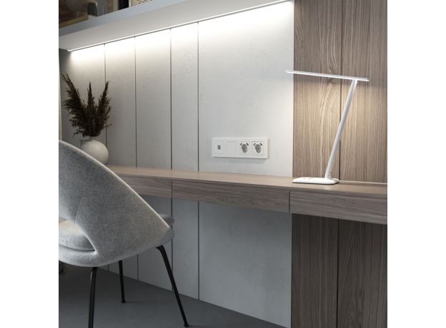 Накладка для RJ-11 (Hammer белый) W1292001