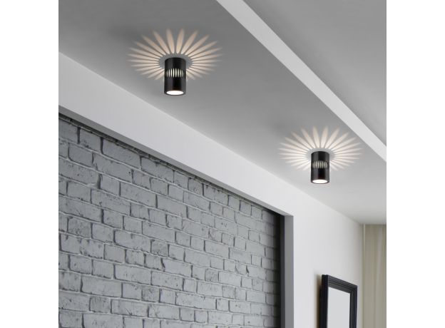 Накладной светодиодный светильник с подсветкой DLS026