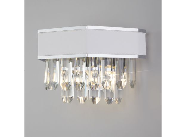 Настенный светильник с хрусталём 329/2 Strotskis