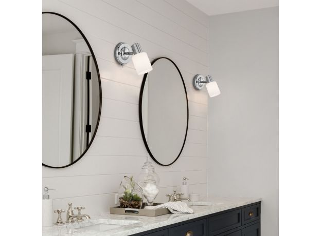 Настенный светильник с поворотным плафоном 20089/1 хром