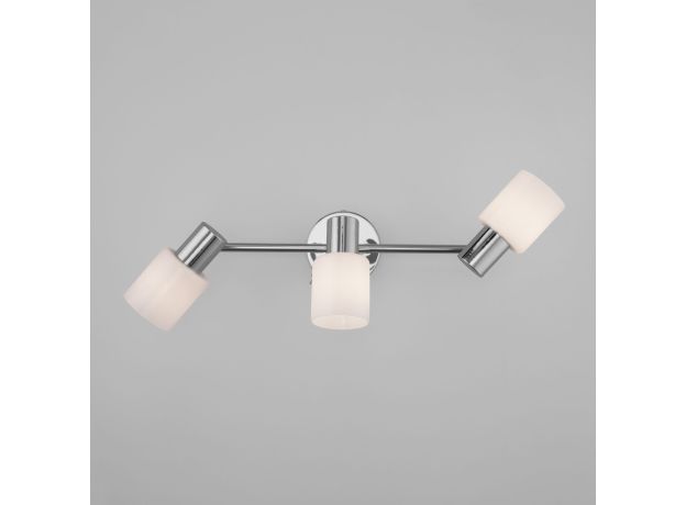 Настенный светильник с поворотными плафонами 20089/3 хром