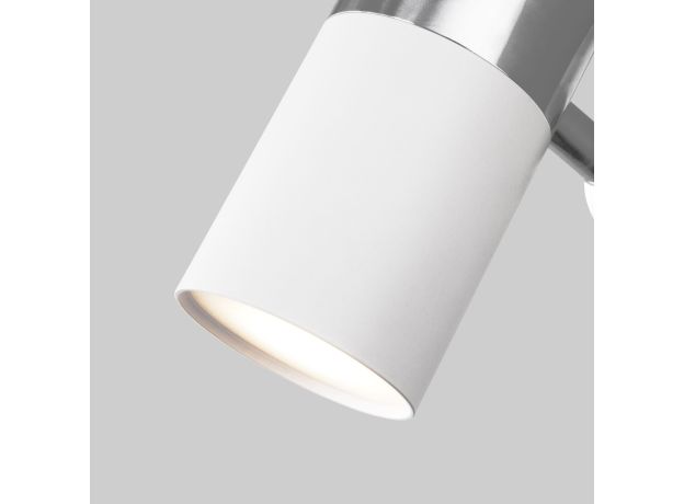 Настенный светильник с поворотным плафоном 20096/1 белый/ хром