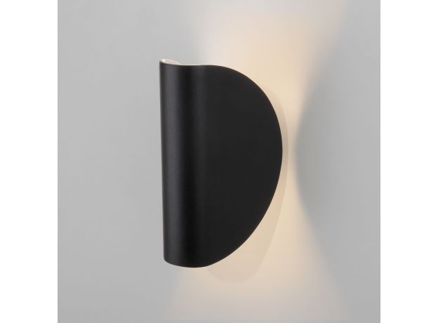 Настенный светодиодный светильник Taco чёрный IP54 1632 TECHNO LED