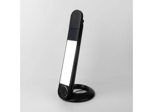 Светодиодная настольная лампа с беспроводной зарядкой 80428/1 черный