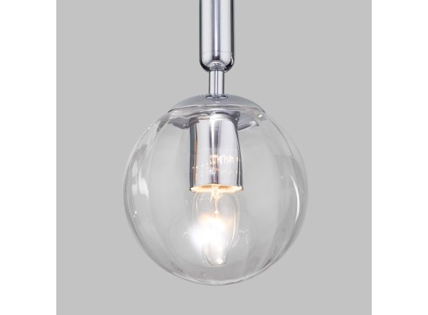 Подвесной светильник со стеклянным плафоном 50208/1 прозрачный
