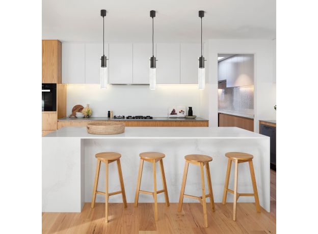 Подвесной светильник со стеклянным плафоном 3146 Look Graphite