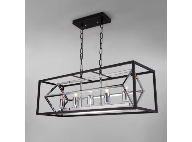 Подвесной светильник в стиле лофт 70122/5 черный