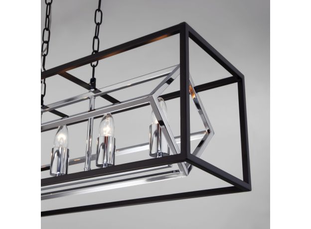 Подвесной светильник в стиле лофт 70122/5 черный