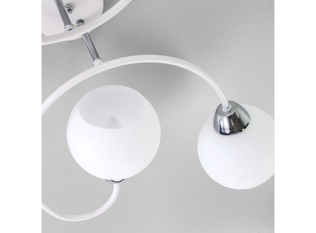 Потолочная люстра со стеклянными плафонами 30136/4 белый