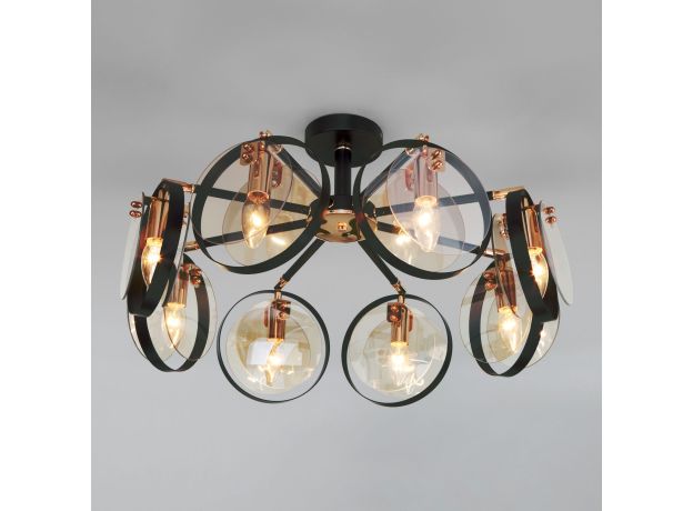 Потолочный светильник в стиле лофт 70121/8 черный