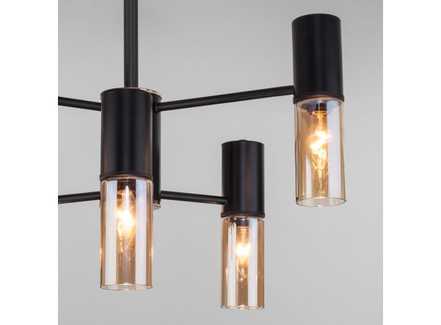 Потолочная люстра в стиле лофт 70125/6 черный