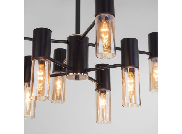 Потолочная люстра в стиле лофт 70125/8 черный