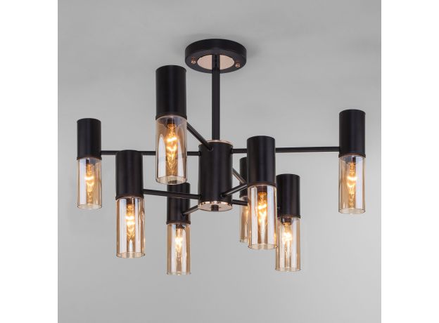 Потолочная люстра в стиле лофт 70125/8 черный