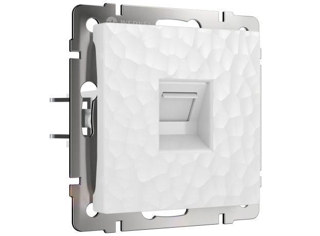 Розетка Ethernet RJ-45 (Hammer белый) W1281001