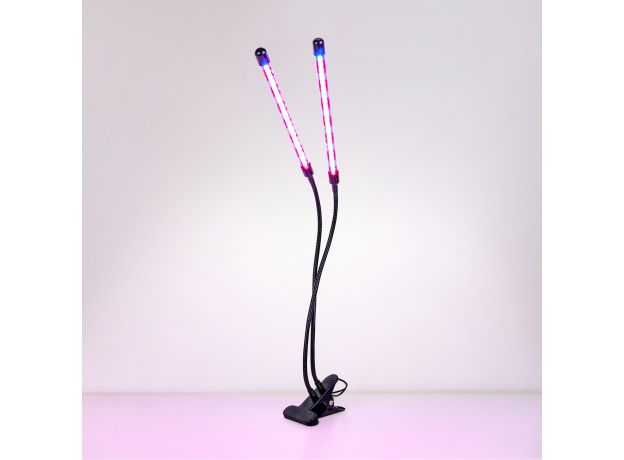 Светильник для растений на прищепке 16 Вт FT-005 чёрный