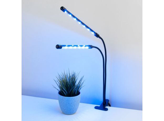 Светильник для растений на прищепке 16 Вт FT-005 чёрный