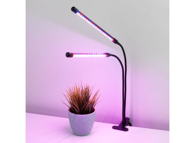 Светильник для растений на прищепке 16 Вт FT-005 чёрный