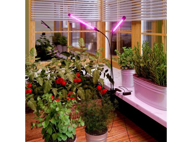 Светильник для растений на прищепке 16 Вт FT-005 чёрный