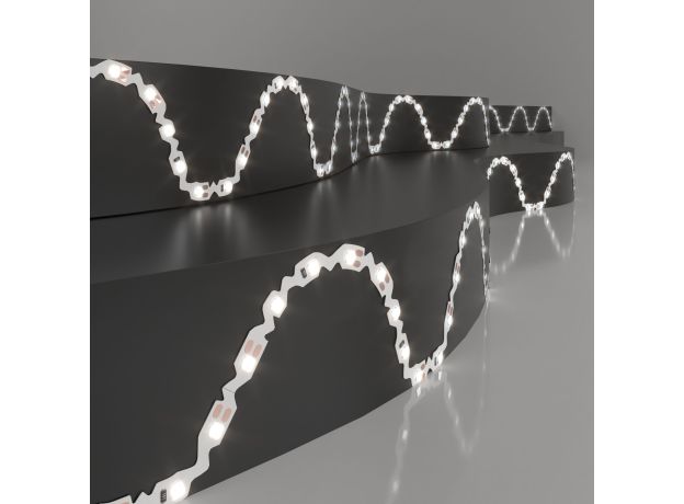 Светодиодная гибкая лента 12 В 6 Вт/м 60 Led/м 2835 IP20, дневной белый 4200K, 5 м Лента светодиодная гибкая 12V 6W 60Led 2835 IP20 дневной белый, 5м