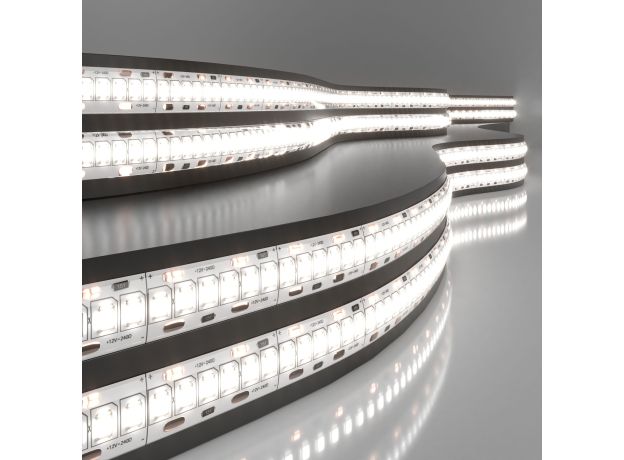 Светодиодная лента 12 В 16 Вт/м 240 Led/м 2835 IP65, дневной белый 4200K, 5 м Лента светодиодная 12V 16W 240Led 2835 IP65 дневной белый, 5м