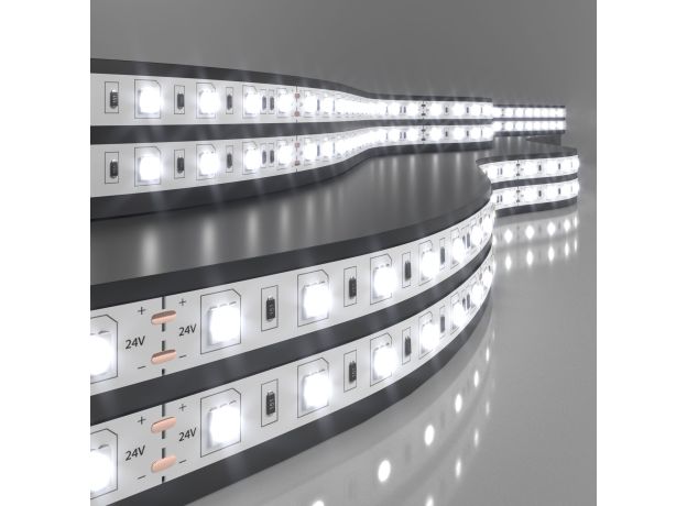 Светодиодная лента 24 В 14,4 Вт/м 60 Led/м 5050 IP20, дневной белый 4200K, 5 м Лента светодиодная 24V 14,4W 60Led 5050 IP20 дневной белый, 5м