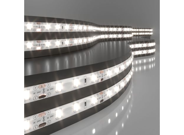 Светодиодная лента 24 В 4,8 Вт/м 60 Led/м 2835 IP65, дневной белый 4200K, 5 м Лента светодиодная 24V 4,8W 60Led 2835 IP65 дневной белый, 5м