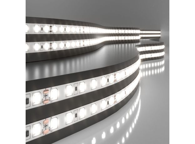 Светодиодная лента 24 В 9,6 Вт/м 120 Led/м 2835 IP20, дневной белый 4200K, 5 м Лента светодиодная 24V 9,6W 120Led 2835 IP20 дневной белый, 5м